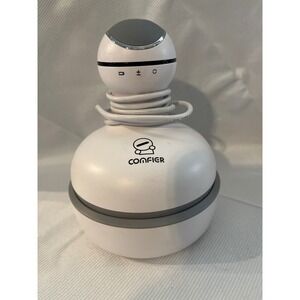 Comfier Smart Scalp Massager White Gray Cordless Waterproof Handheld Head